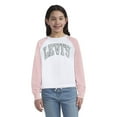 thumbnail image 1 of Levi's Girls Long Sleeve Raglan Top, 1 of 7