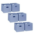 thumbnail image 1 of RiverRidge Folding Bins Cube Storage Cubbies, Set of 6 Playroom Organizers, 1 of 6