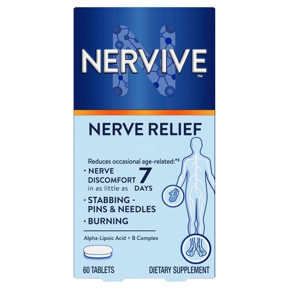 Nervive Nerve Relief Tablets, 60 ct.