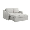 thumbnail image 8 of Serta Harvard Full Convertible Polyester Fabric Loveseat, 8 of 20