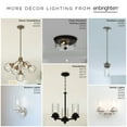 thumbnail image 6 of Enbrighten Ember Chandelier with 5 LED Bulbs by Ecoscapes, 6 of 6