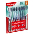 thumbnail image 2 of Colgate 360° Whole Mouth Deep Clean Toothbrushes, Soft, 8 ct., 2 of 4
