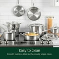 thumbnail image 5 of Cuisinart MultiClad Pro Triple Ply Stainless Cookware 12-Piece Set, 5 of 7