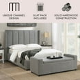 thumbnail image 2 of Member's Mark Harlow Upholstered Bed, Assorted Sizes & Colors, 2 of 7