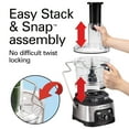 thumbnail image 5 of Hamilton Beach Professional 12-Cup Food Processor with Blade Attachments, 5 of 8