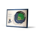 thumbnail image 1 of YouTheFan MLB 5-Layer Stadium View 3D Wall Art, Assorted Teams, 1 of 5