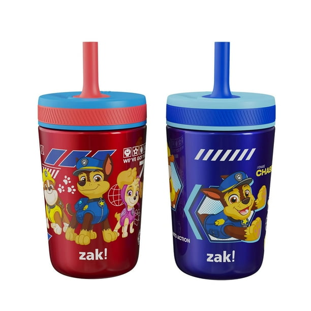 Zak Designs 12-oz. Stainless Steel Double-Wall Tumbler for Kids with Straw,  2-Piece Set - Samsclub.com