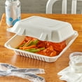 thumbnail image 5 of Hefty ECOSAVE 1-Compartment Hinged Lid Container 9" x 9", 50 ct., 5 of 7