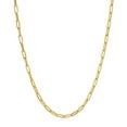 thumbnail image 1 of Paperclip Chain Necklace in 14K Gold, 1 of 8