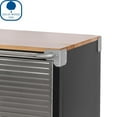 thumbnail image 4 of Seville Classics UltraHD 2 Door Rolling Cabinet, 28" W x 18” D x 34.5" H, 4 of 17