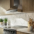 thumbnail image 8 of Forno Orvieto Wall Mount Range Hood In Stainless-Steel with Baffle Filters & Chimney, 8 of 9