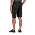 thumbnail image 2 of IRON Clothing Co Men's Flex Waistband Stretch Twill Multi Pocket Cargo Short, 2 of 5
