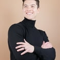 thumbnail image 6 of 8mm Black Satin Finish Mens Band in Tungsten, 6 of 6