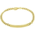 thumbnail image 1 of Mommy and Me Curb ID Chain Bracelet in 14K Gold, 1 of 4