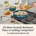 thumbnail image 2 of Calphalon Premier 6-Piece Ceramic Nonstick Cookware Set, 2 of 6