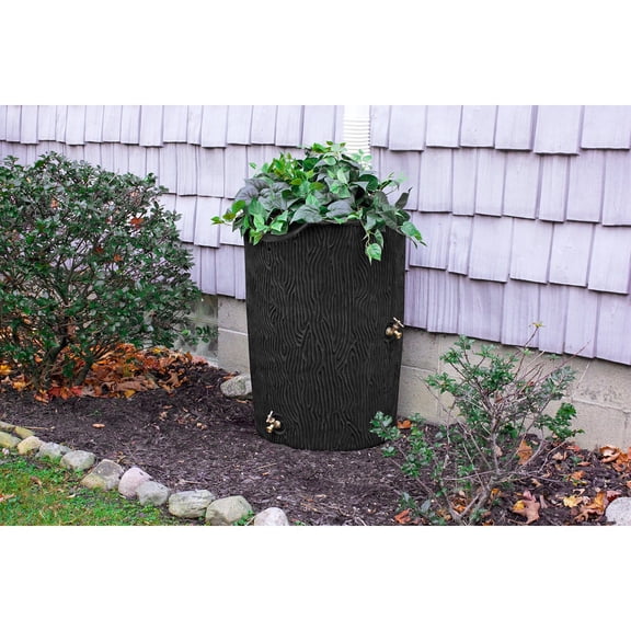 Impressions Bark 50-Gallon Rain Saver, Assorted Colors