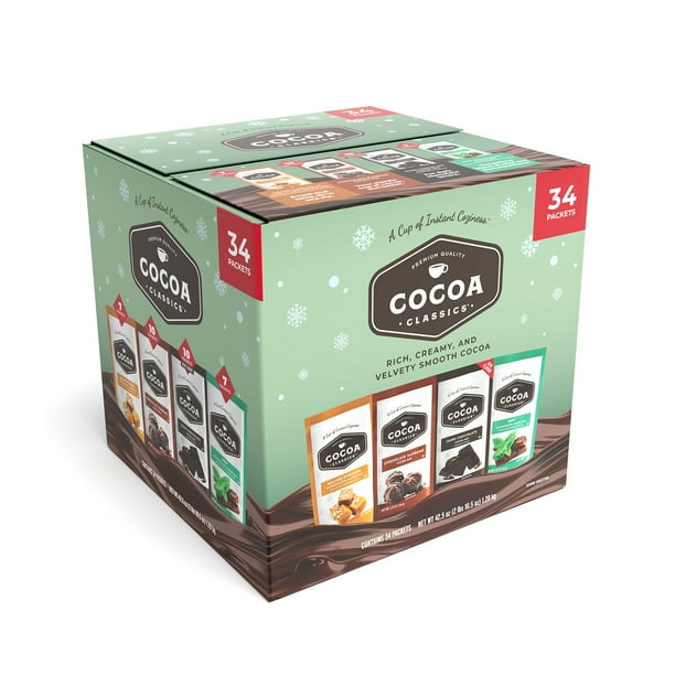 Cocoa Classics Hot Cocoa Mix, Variety Pack, 34 pk. - Samsclub.com