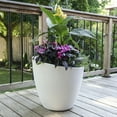 thumbnail image 3 of Mayne Modesto Round Planter, Choose Size, 3 of 6