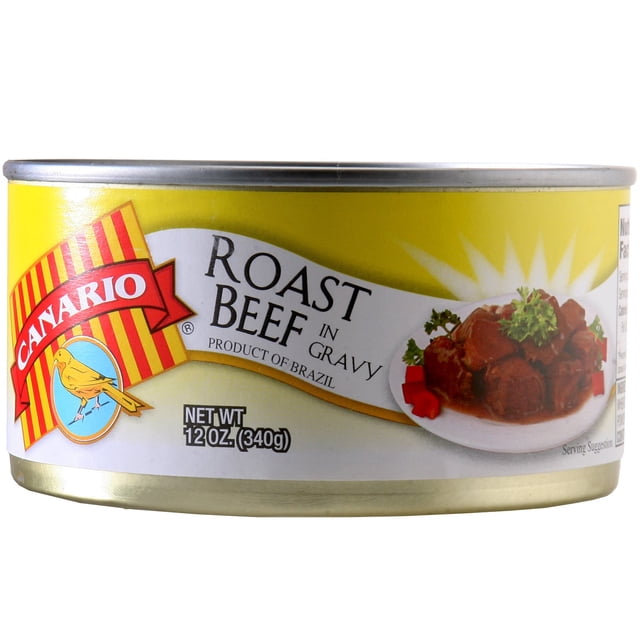 CANARIO Roast Beef in Gravy 12 oz., 2 pk.
