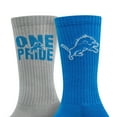 thumbnail image 3 of Detroit Lions Adult 2-Pack Crew Socks, 3 of 3