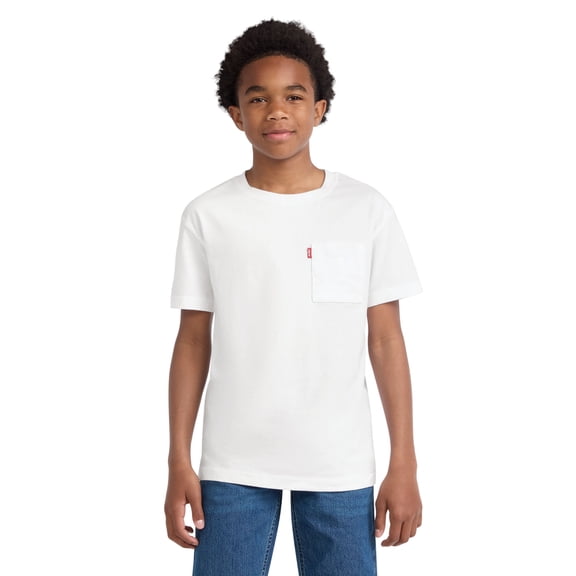 Levi's Boys Relaxed Fit Pocket Tee