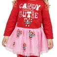 thumbnail image 6 of Counting Daisies Toddler Girls Holiday Tutu Set, 6 of 9