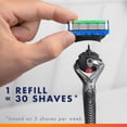 thumbnail image 8 of Gillette Fusion5 ProGlide Men's Razor, 1 Handle + 13 Cartridges, 8 of 10