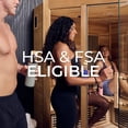 thumbnail image 11 of Backyard Discovery 4-Person Cedar Indoor Infrared Corner Sauna with Red Light Therapy and Chromotherapy, 11 of 14