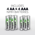 thumbnail image 5 of Energizer Recharge PowerPlus Charger AA & AAA Batteries, 8 pk., 5 of 8