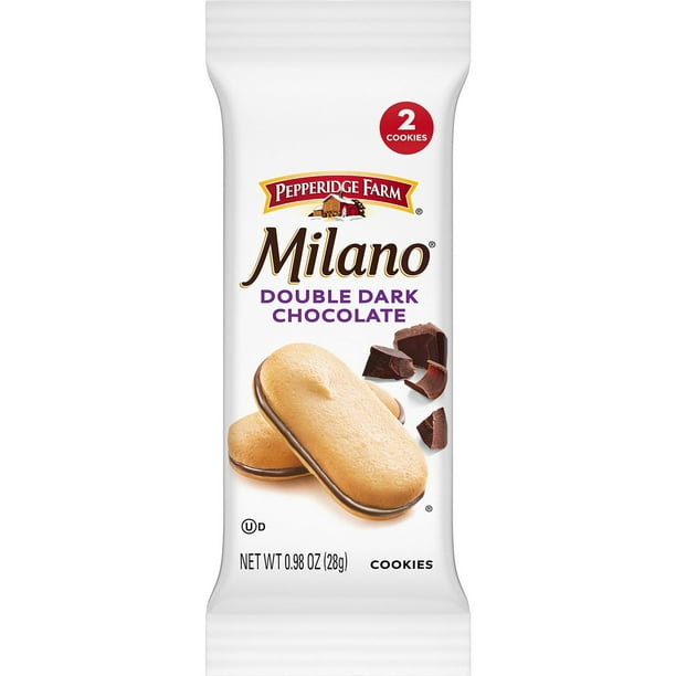 Milano Double Dark Chocolate Cookies, 0.98 oz., 24 pk. - Samsclub.com