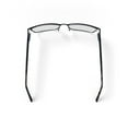 thumbnail image 4 of Geoffrey Beene XL G449 Brown Rectangular Eyeglasses, 4 of 5