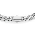 thumbnail image 3 of Mens Curb Link Bracelet in Stainless Steel, 3 of 5