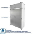thumbnail image 7 of Seville Classics UltraHD Stacking Top Cabinet, 60” W x 24” D x 18.5” H, 7 of 12