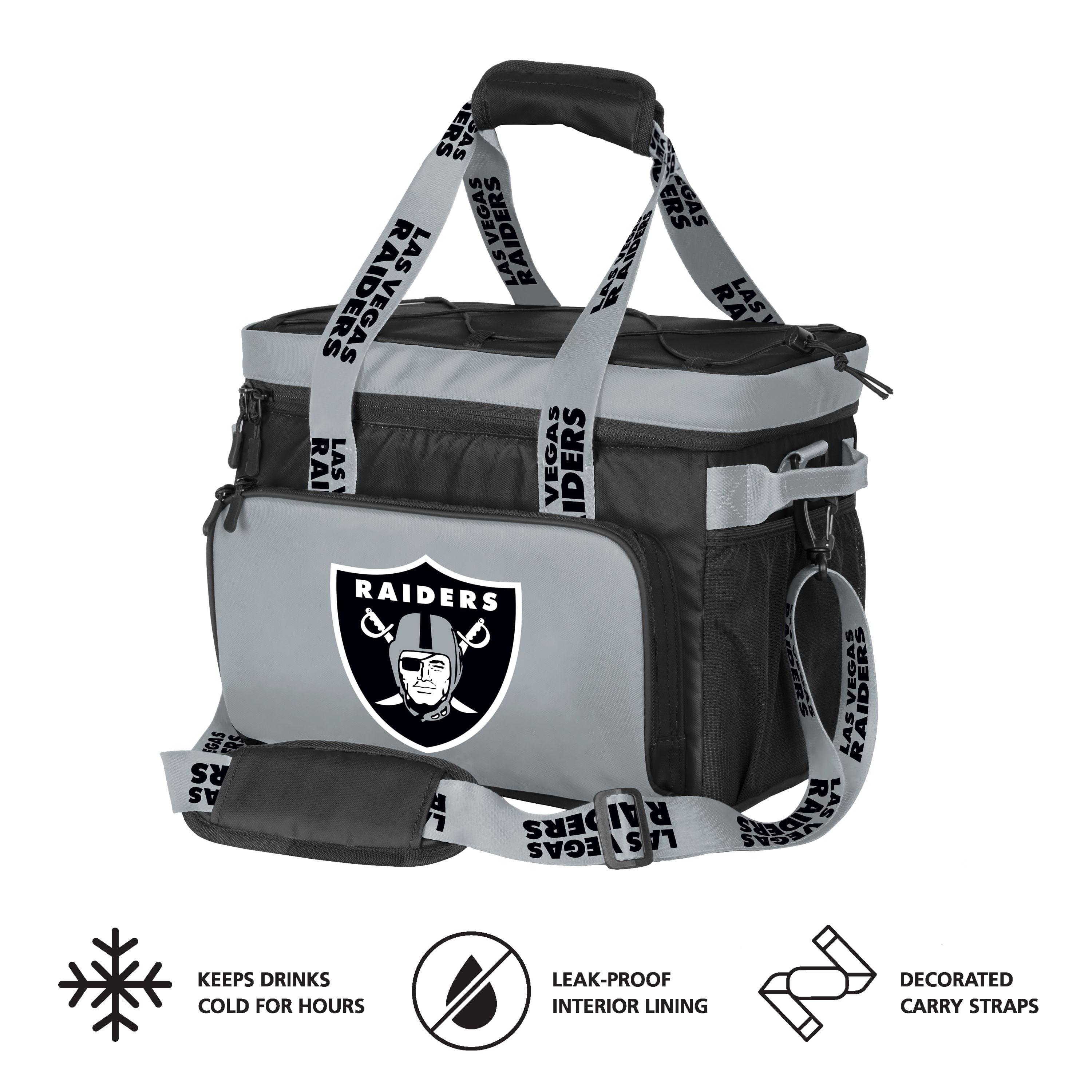 Logo Brands Las Vegas Raiders 36 Can Cooler