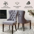 thumbnail image 2 of Milano Velvet Dining Chair, 2 of 9