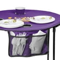 thumbnail image 5 of Logo Brands LSU Tigers 27.6in Round Tailgate Table, 5 of 5