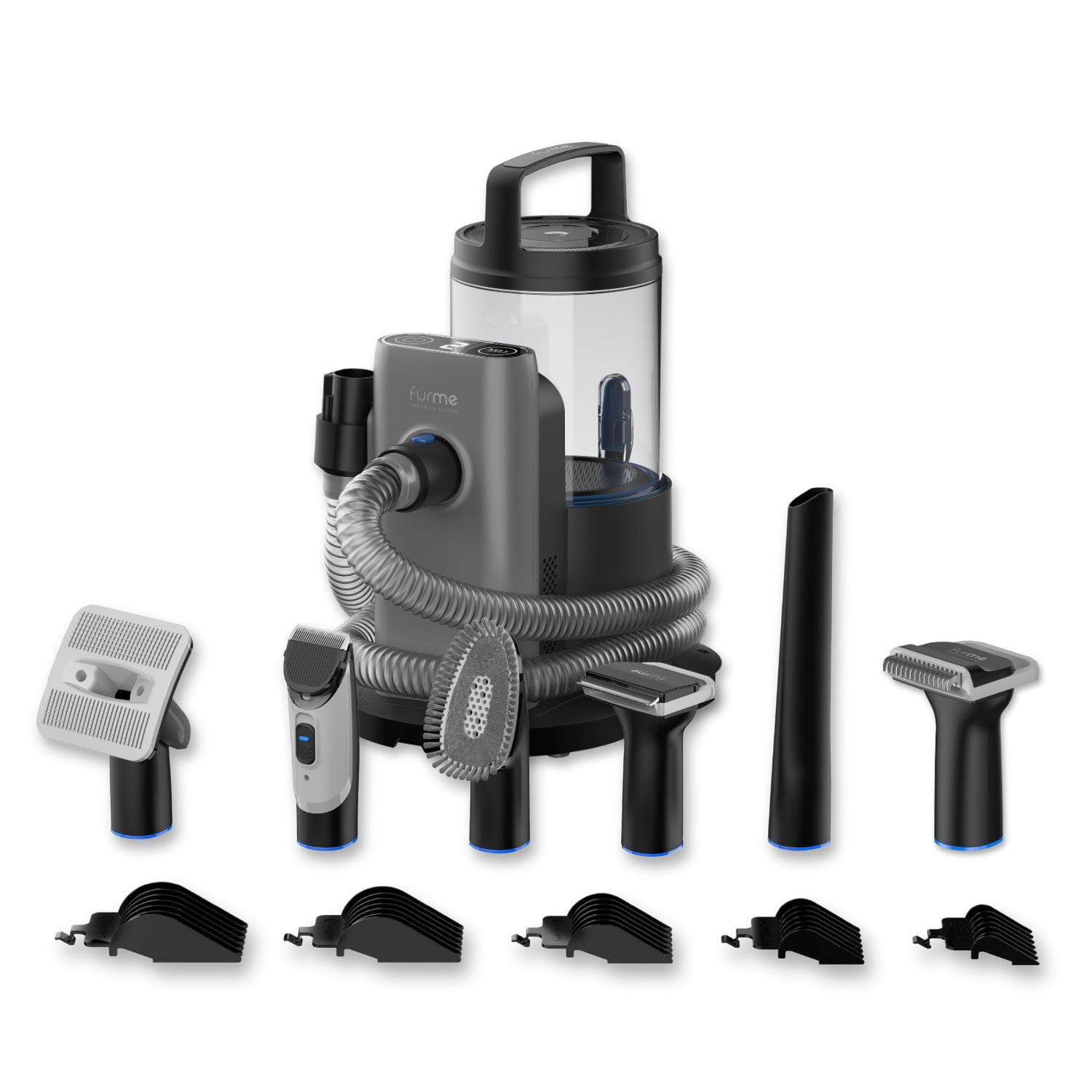 furMe Professional PLUS Pet Grooming Vacuum Kit + Bonus Dematting