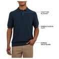 thumbnail image 2 of DKNY Men's Sweater Polo, 2 of 7
