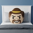 thumbnail image 2 of Logo Brands Wyoming Cowboys Puff Pillow, 2 of 5