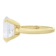 thumbnail image 3 of Solitaire Oval Gemstone Ring in 14K Gold, 3 of 9