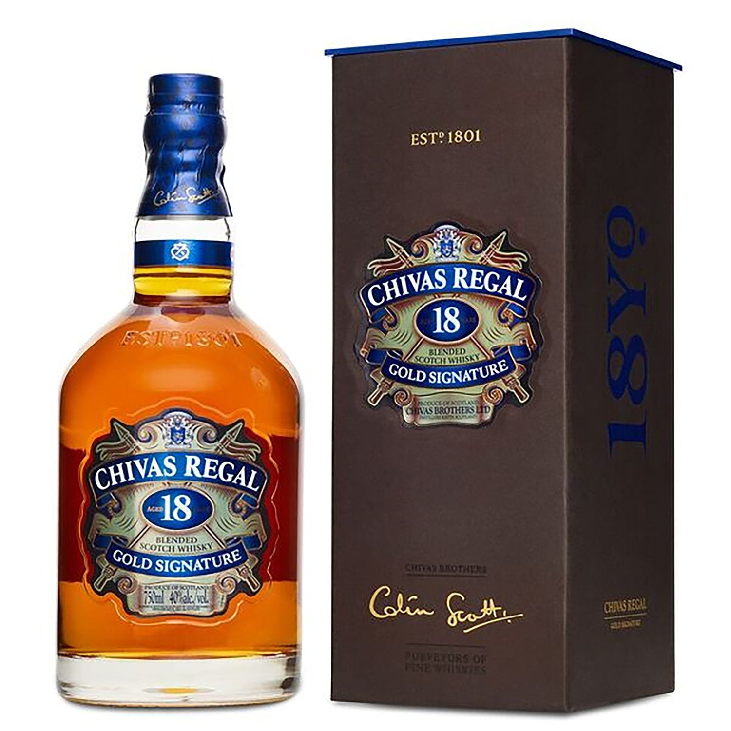 Chivas Regal 18-Year-Old Scotch Whisky, 750 ml - Samsclub.com
