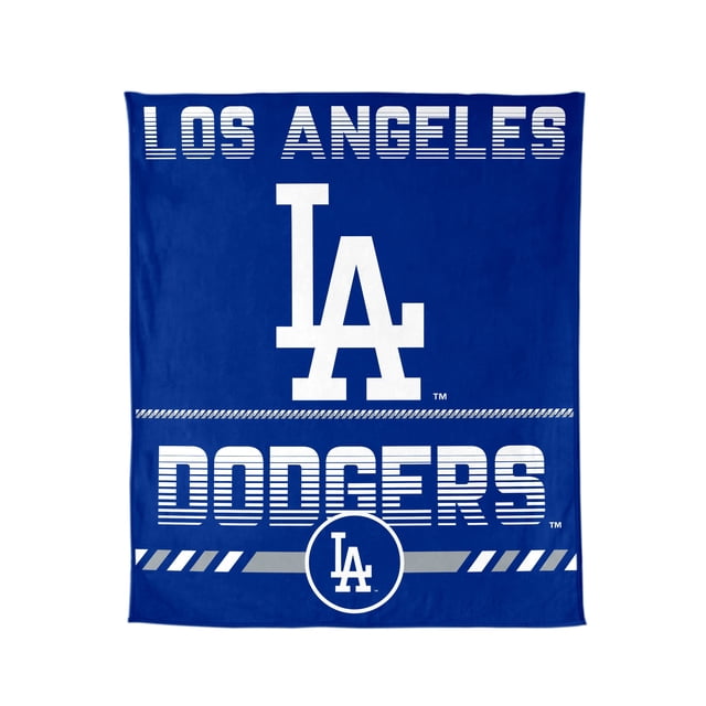 Logo Brands Los Angeles Dodgers 60"x70" Super Plush Blanket