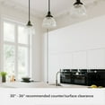 thumbnail image 6 of Hunter Cypress Grove with Clear Holophane Glass 1 Light Pendant Ceiling Light Fixture, 6 of 8