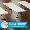 thumbnail image 6 of Lifetime 8' Commercial Grade Folding Table, 6 of 12
