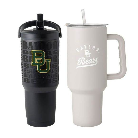 Logo Brands Baylor Bears Stainless Steel Tumbler Set