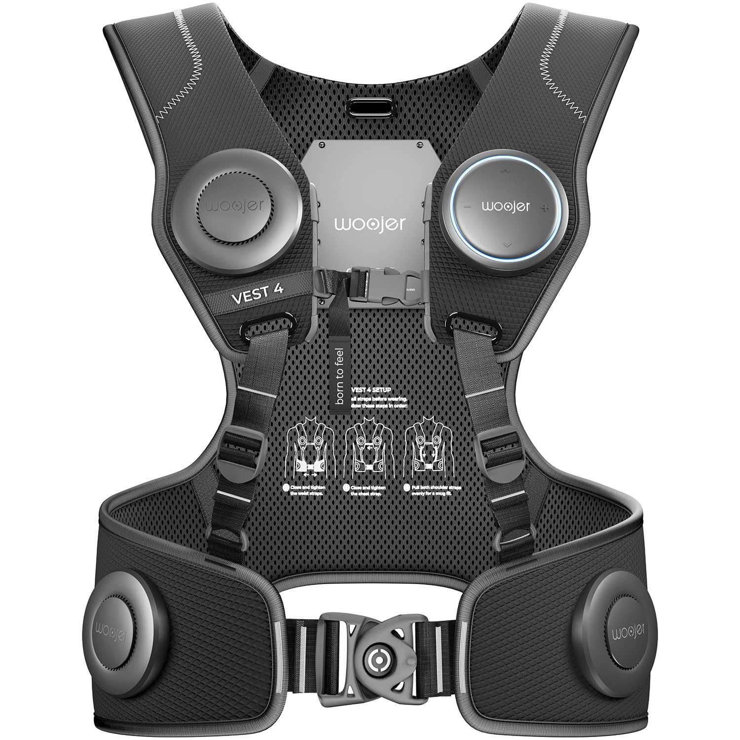 その他 Woojer Vest Woojer Vest 4 High-Fidelity Haptics - for VR, Games, Music, Movies
