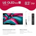 thumbnail image 3 of LG 83" Class C5 Series OLED evo AI Smart TV, 3 of 18