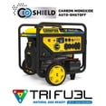 thumbnail image 11 of 16,875/13,500-Watt Electric Start Tri Fuel Home Backup Portable Generator with CO Shield, 11 of 15