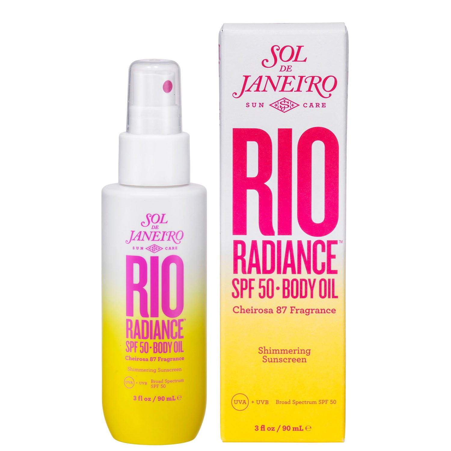 Sol De Janeiro Rio Radiance, SPF 50, Body Oil,