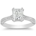 thumbnail image 1 of 1.44 CT. T.W. Radiant Cut Diamond Ring in 18K Gold, 1 of 5